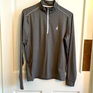 Johnnie-O quarter zip.  Men’s size small, gray.